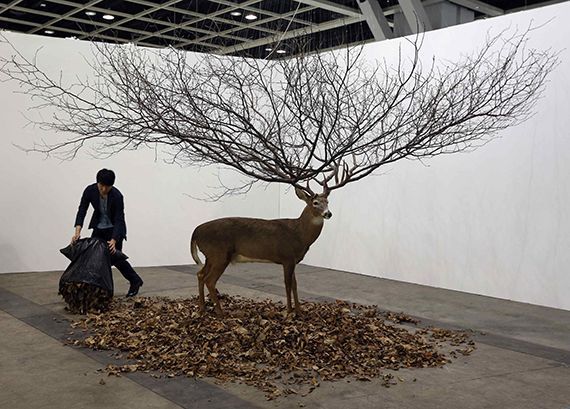 Kim MyeongBeom en Art Basel Hong Kong